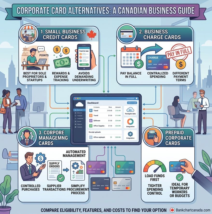 Alternatives for coporate cards